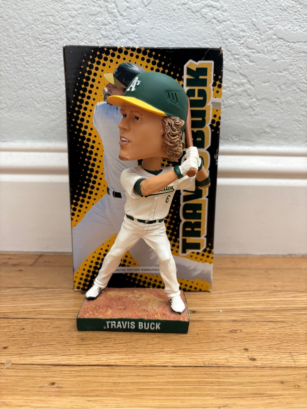 Oakland Athletics A’s Travis Buck #6 Bobblehead 2008 SGA